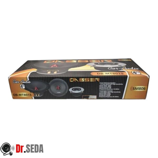 میدرنج سوپرتوییتر خودرو ۸ اینچ مدل SM806 - تصویر 4